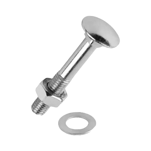 Stainless Steel Carriage Bolt Size 50 MM (2 Inch) Thickness 6 MM Pack Of 100 Piece