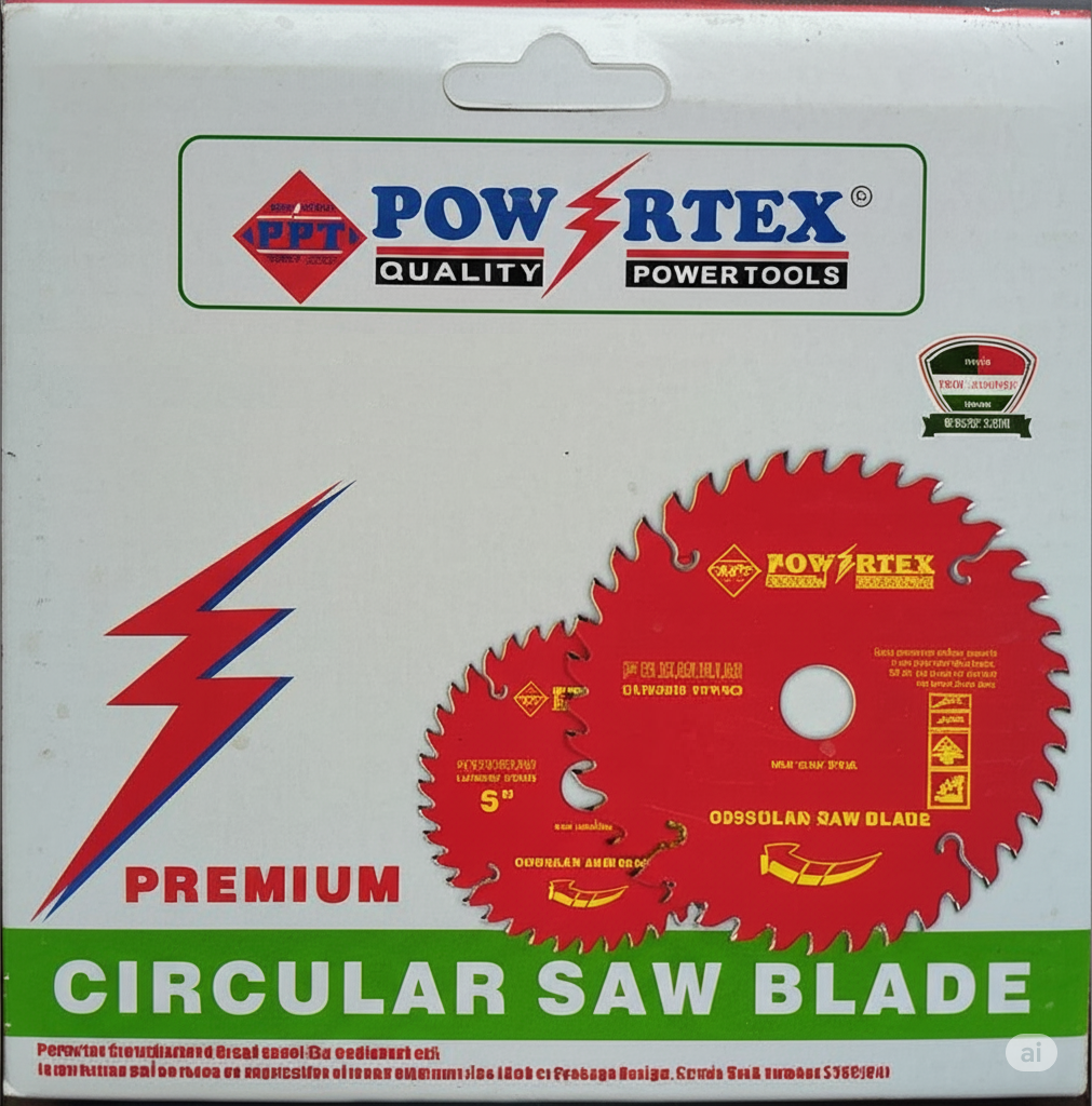 Powertex 5 Inch Wood Cutting Blade – High-Speed Steel (HSS) – 125mm (69g)
